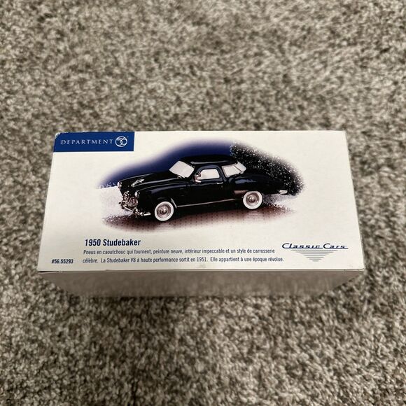 NIB Department 56 #56-55293 1950 Studebaker Snow Village Classic Cars - Picture 1 of 3